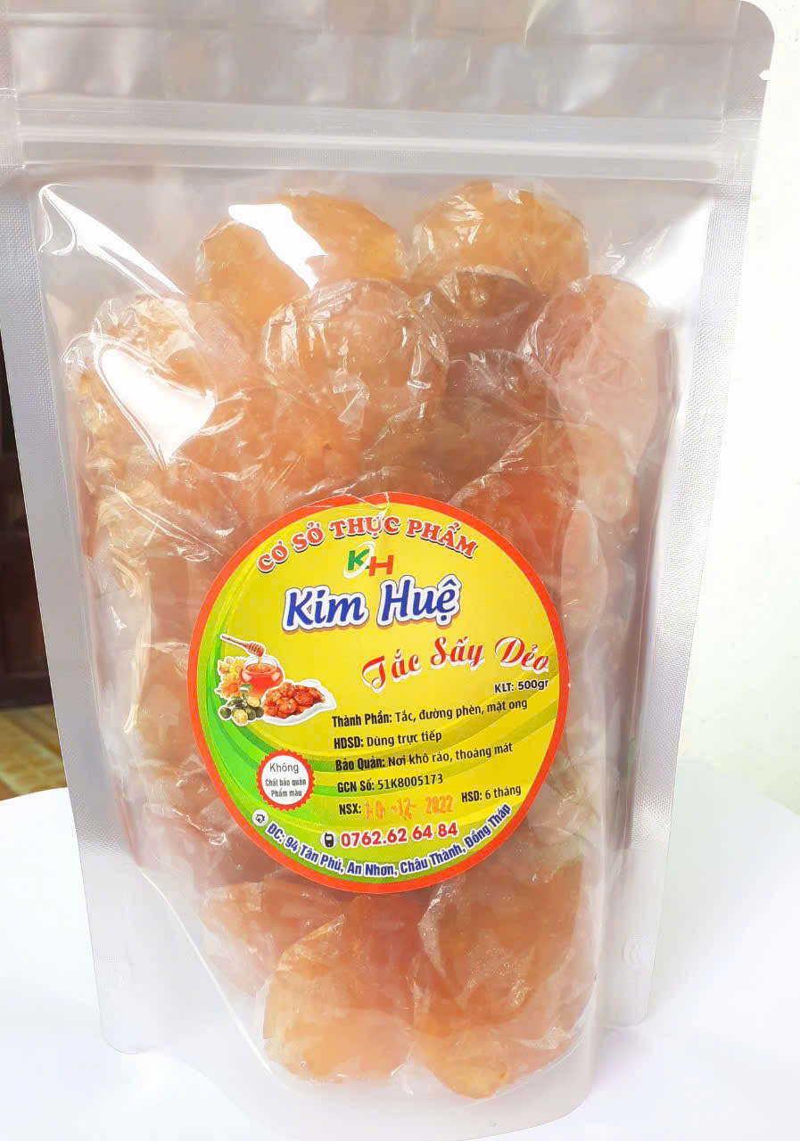 TẮC SẤY DẼO