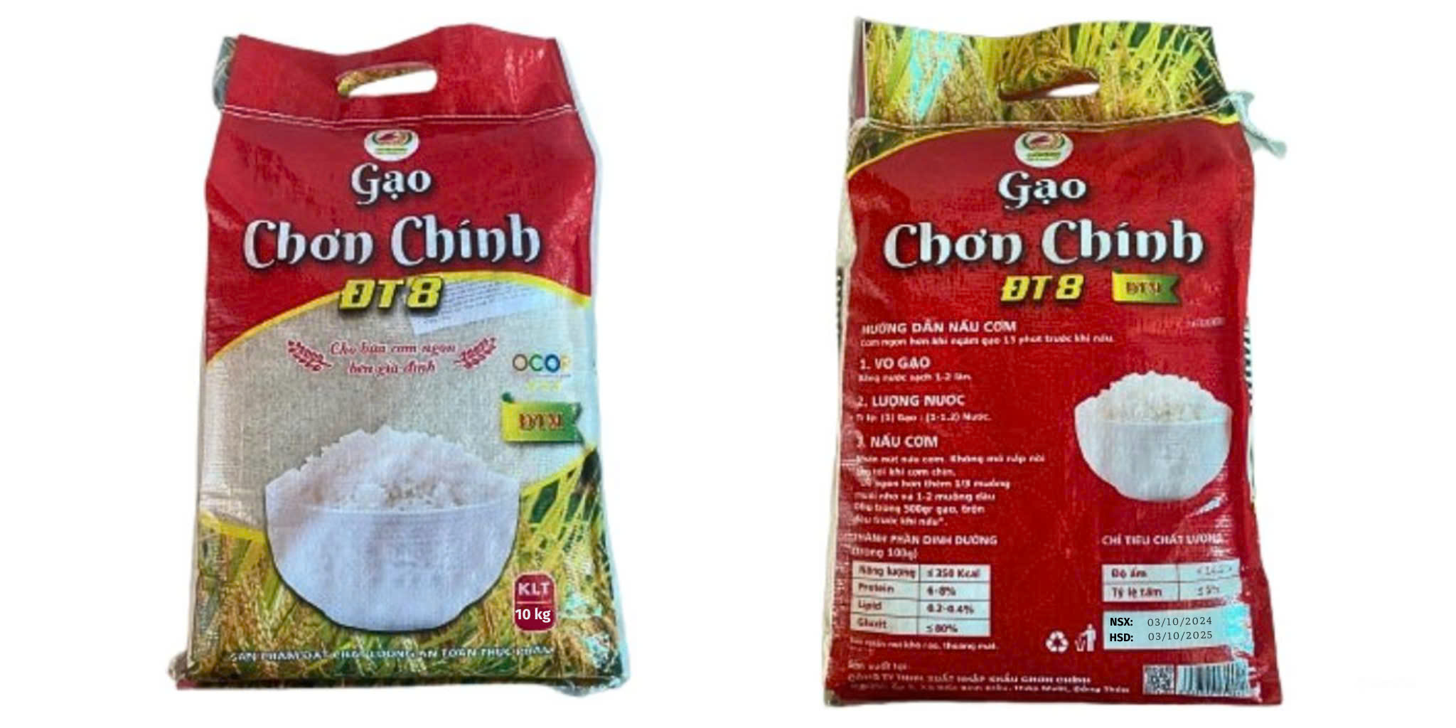 Gạo Chơn Chính ĐT8