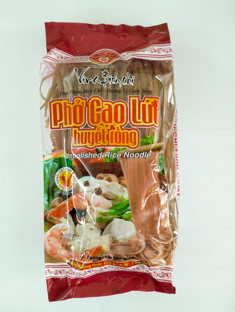 PHỞ GẠO LỨT HUYẾT RỒNG