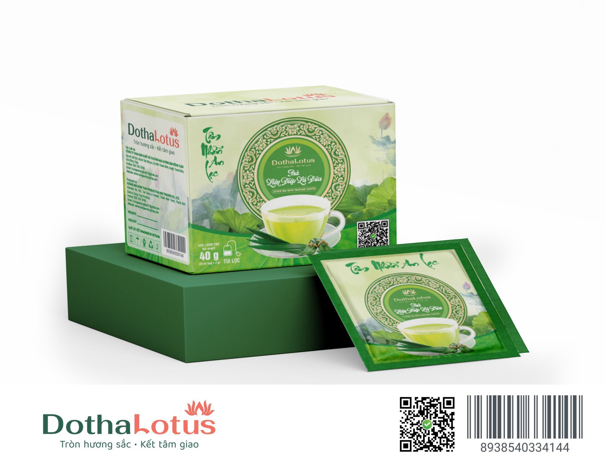 Trà Liên Diệp Lá Dứa